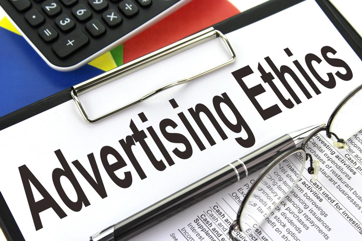 Advertising Ethics - Free of Charge Creative Commons Clipboard image