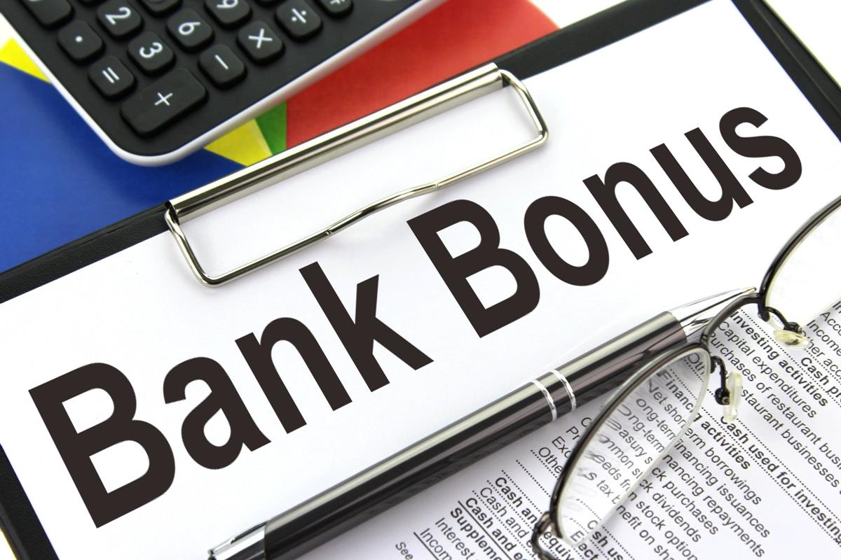 Bank Bonus - Clipboard image