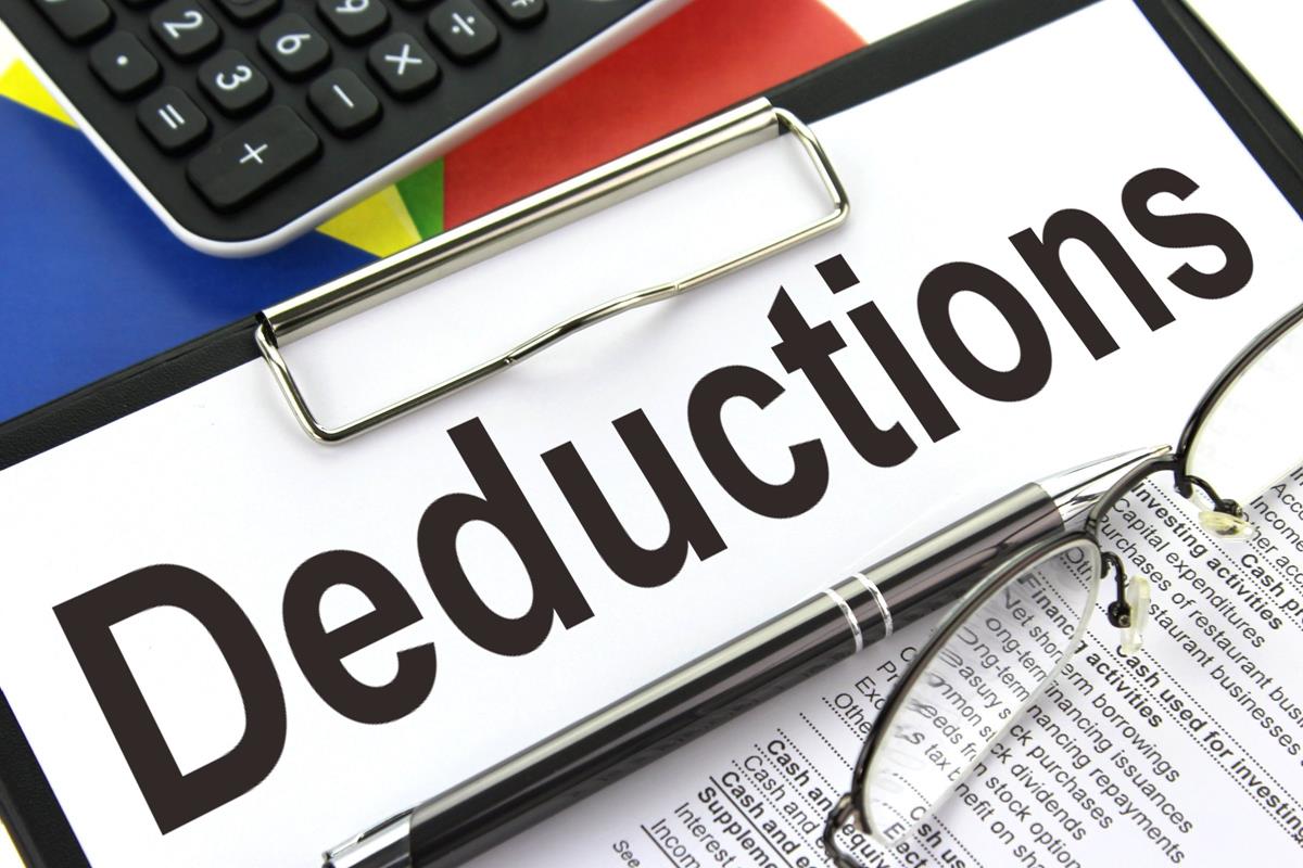 Deductions Clipboard image