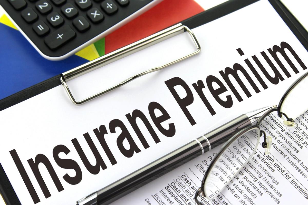 Insurance Premium Clipboard Image