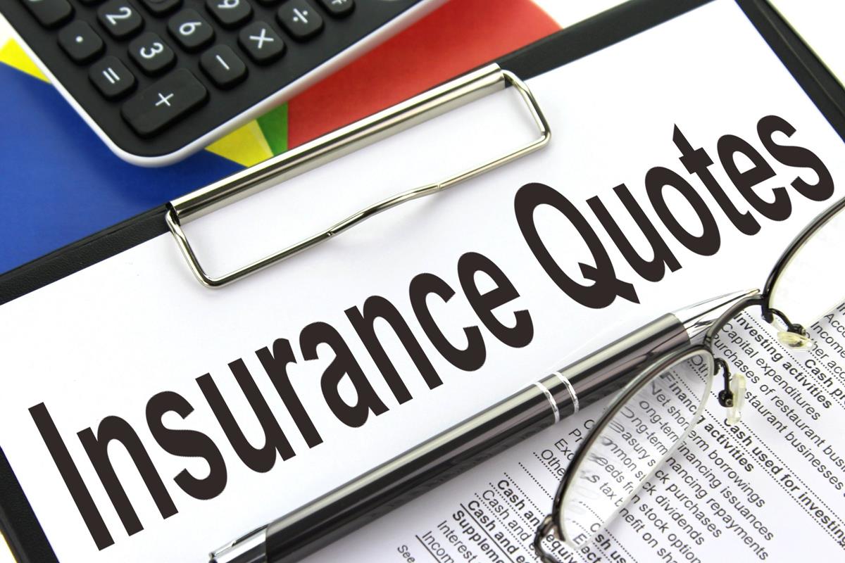 Insurance Quotes - Clipboard image