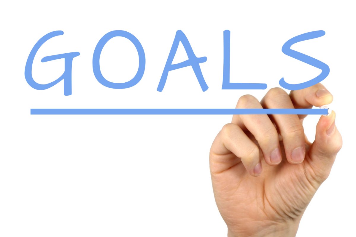 Goals Handwriting Image
