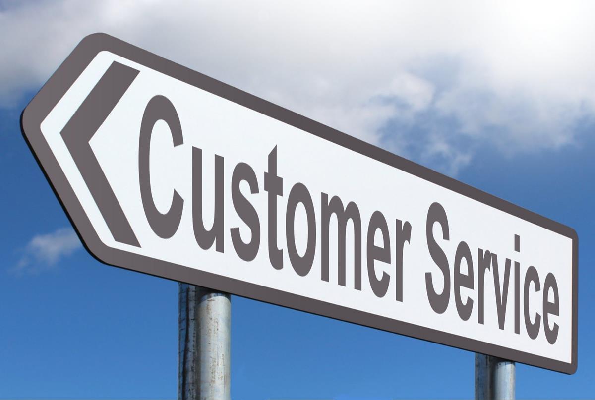 Customer Service Highway Sign Image