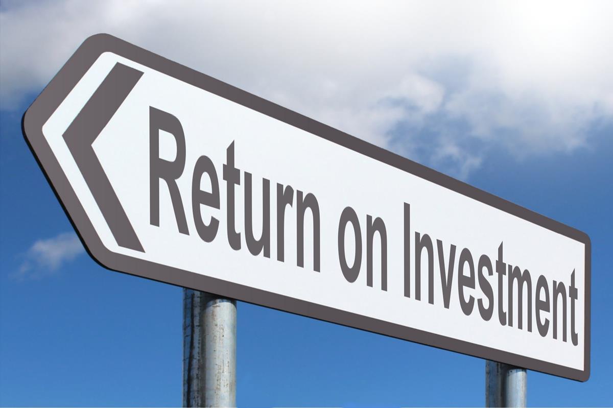 Return On Investment - Highway Sign image