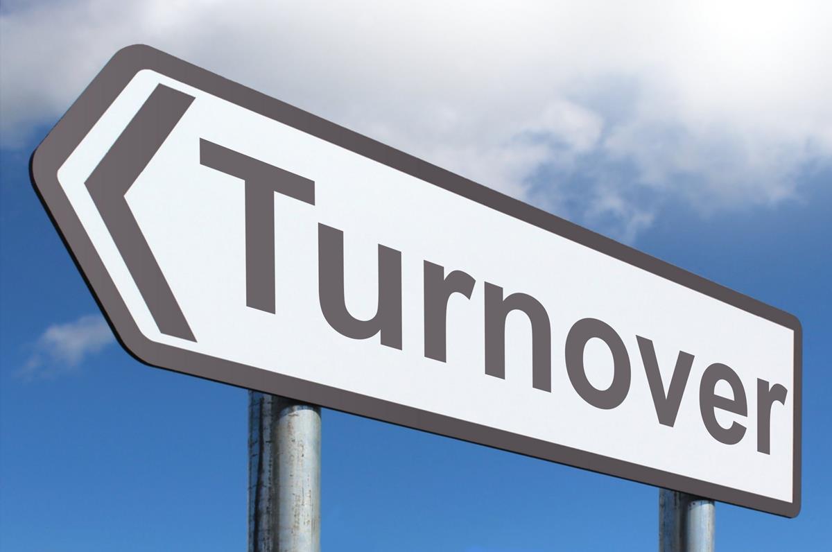 Turnover Highway Sign image