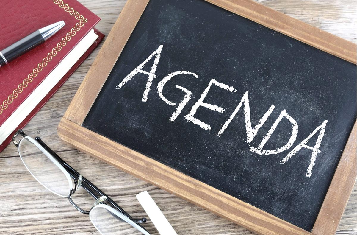 Agenda Free Of Charge Creative Commons Chalkboard Image