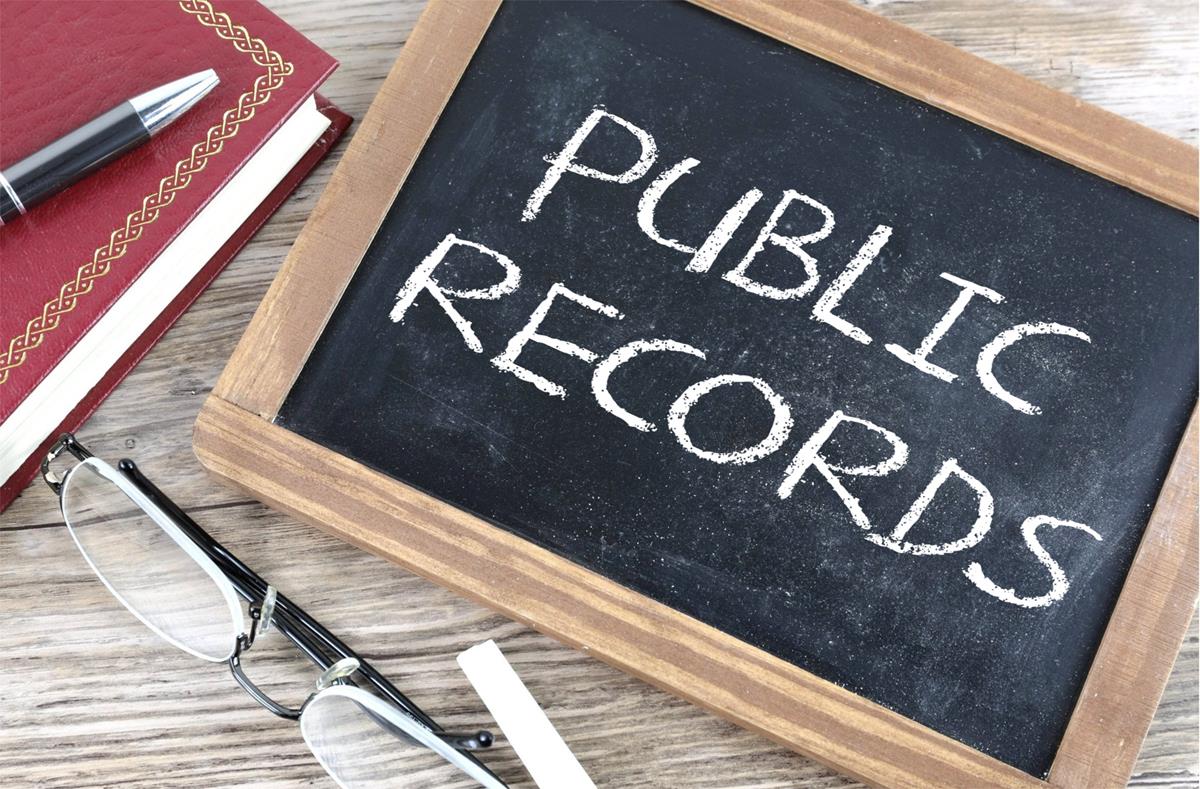 Public Records Free Of Charge Creative Commons Chalkboard Image