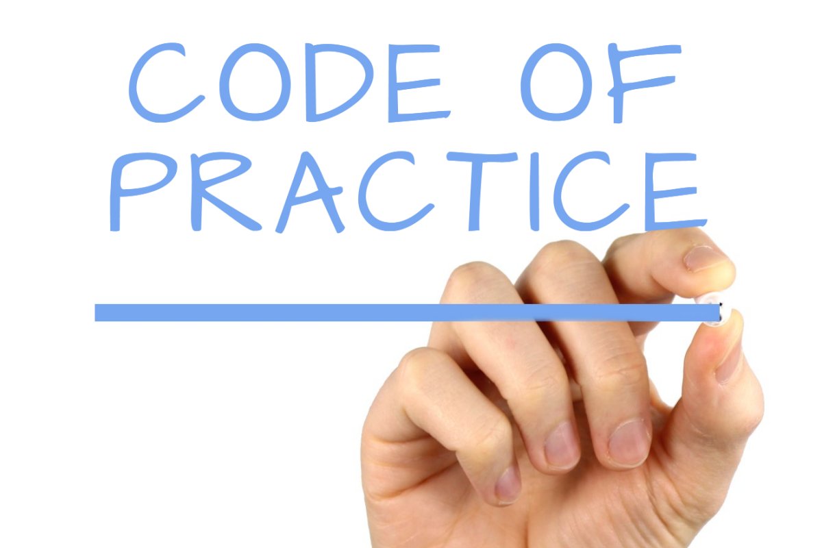 Code of Practice - Handwriting image