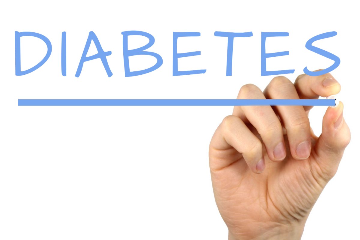 Diabetes - Handwriting image