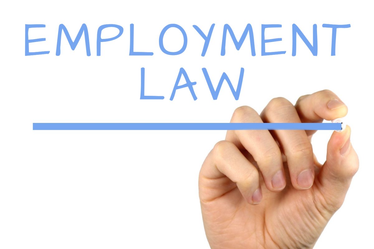 Employment Law - Handwriting image