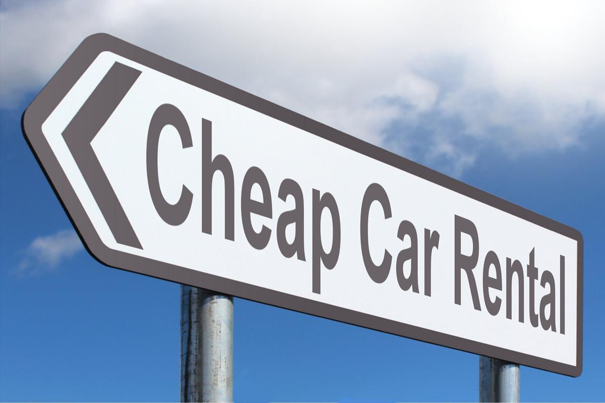Cheap Car Rental - Free of Charge Creative Commons Highway Sign image