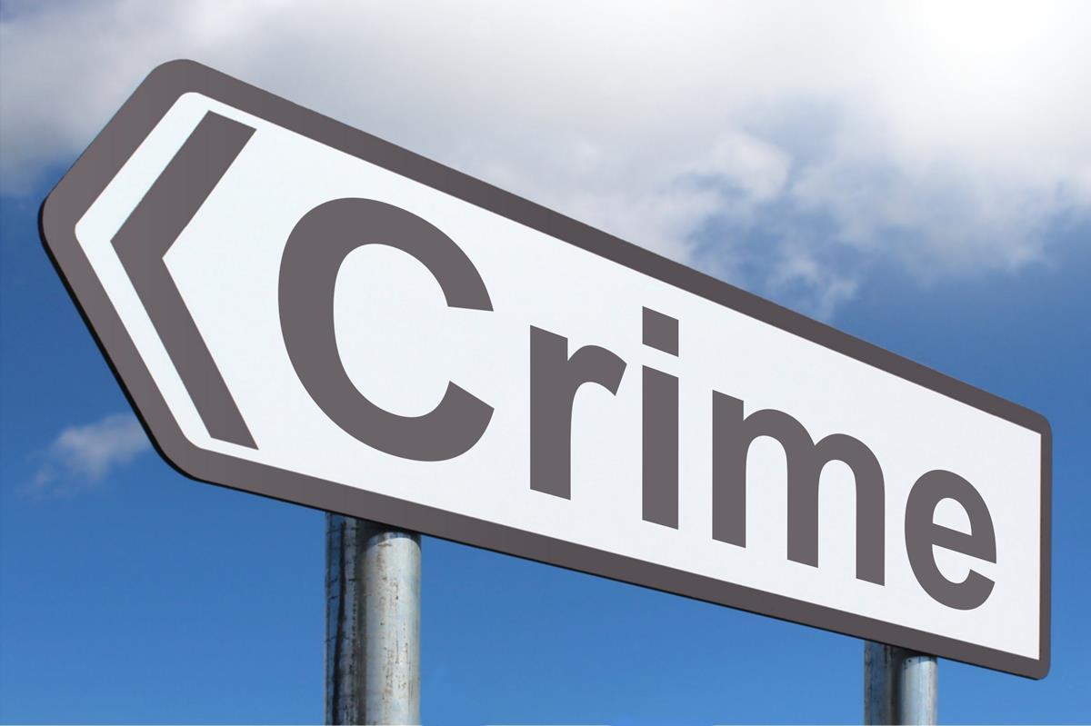Crime Free Of Charge Creative Commons Highway Sign Image