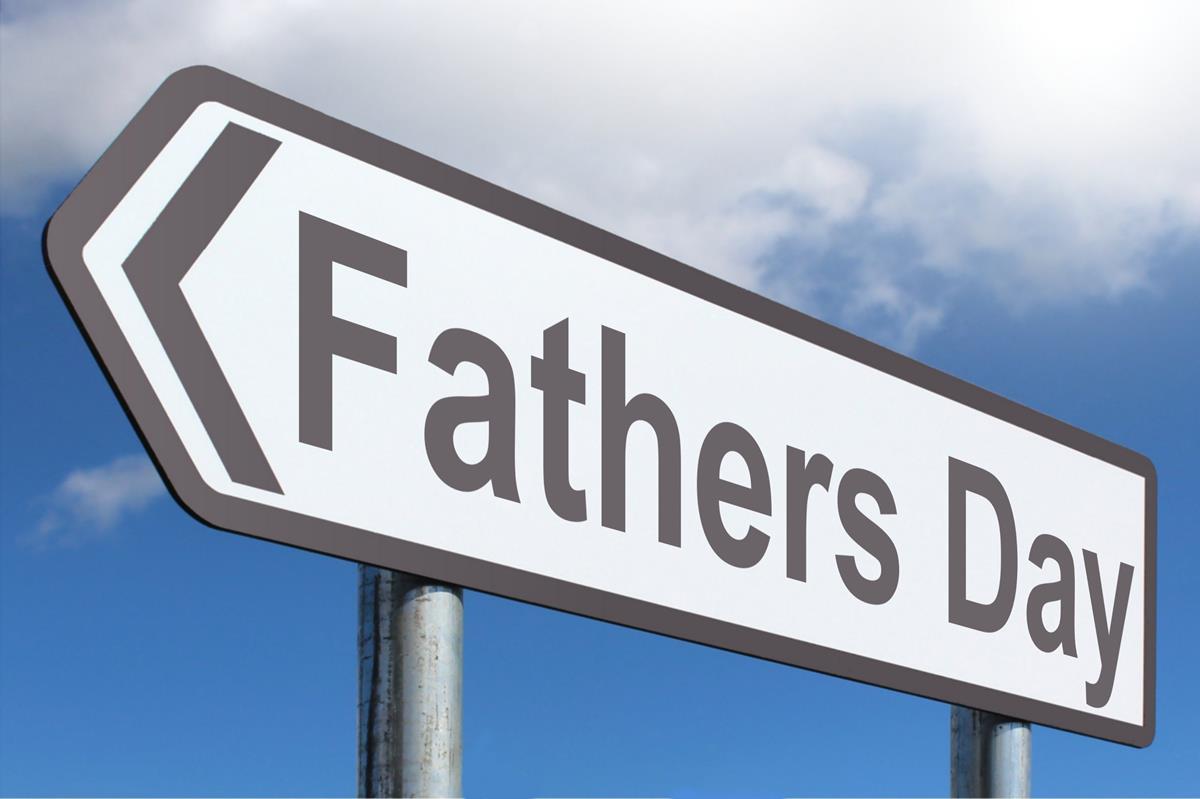Fathers Day Free of Charge Creative Commons Highway Sign image