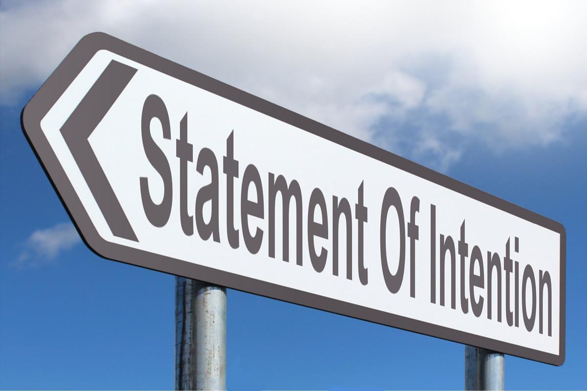 Statement Of Intention