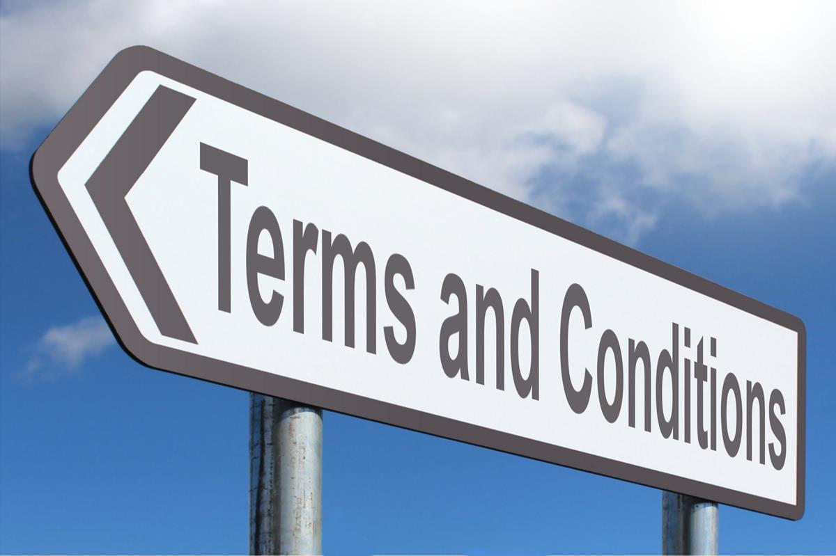 travel up terms and conditions