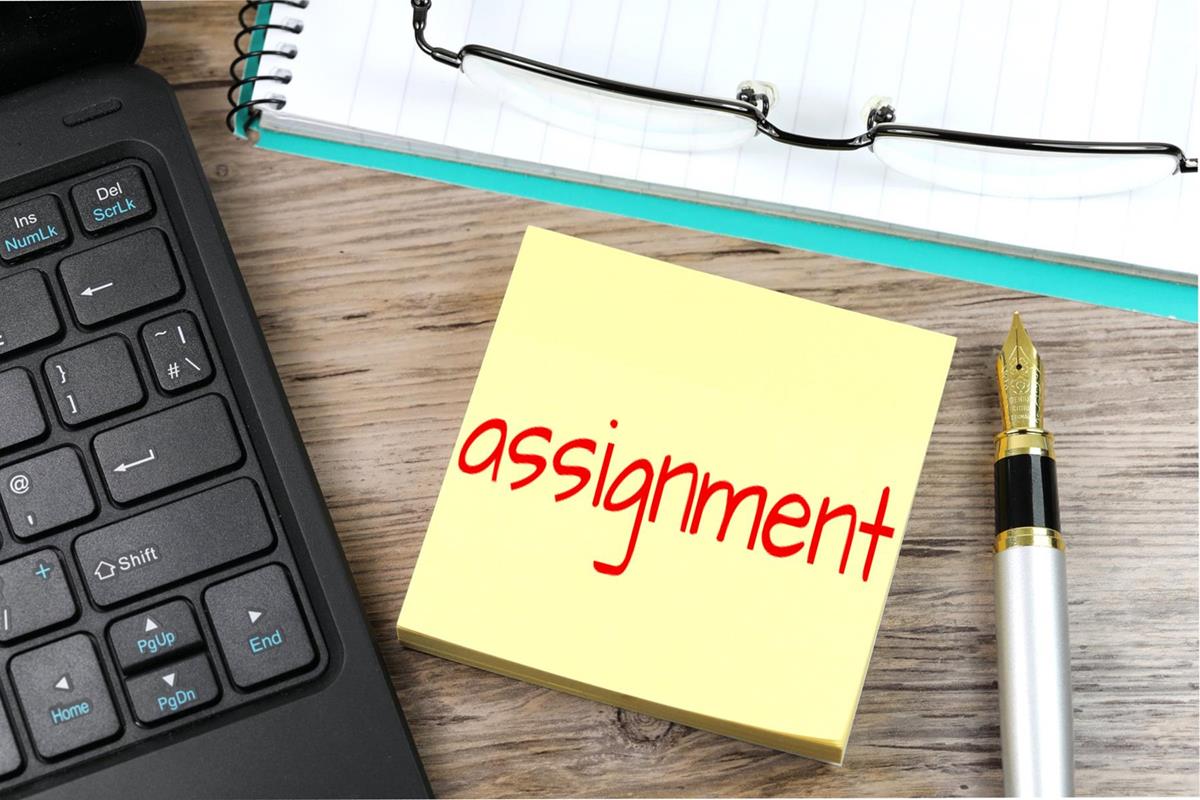 an assignment is