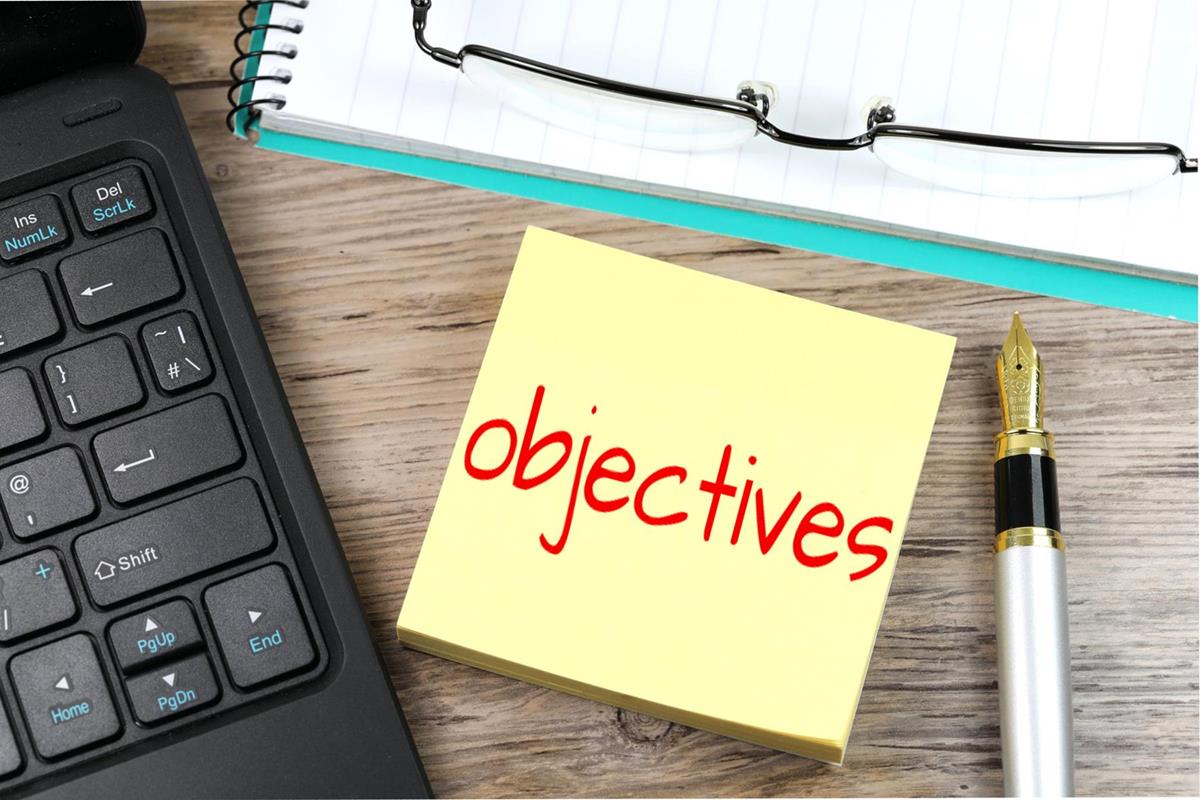 Objectives Free Of Charge Creative Commons Post It Note Image